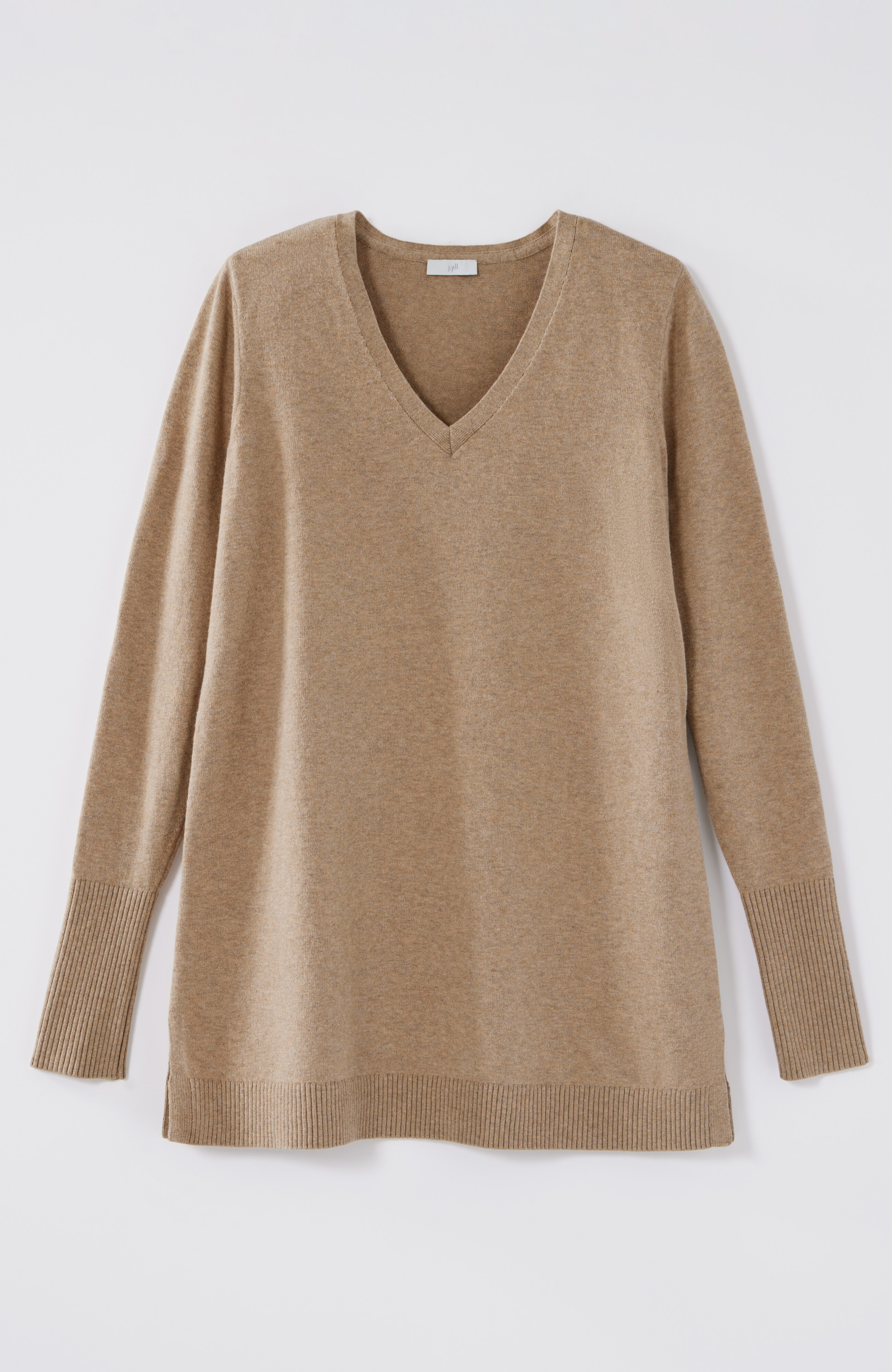 V-Neck Sweater Tunic