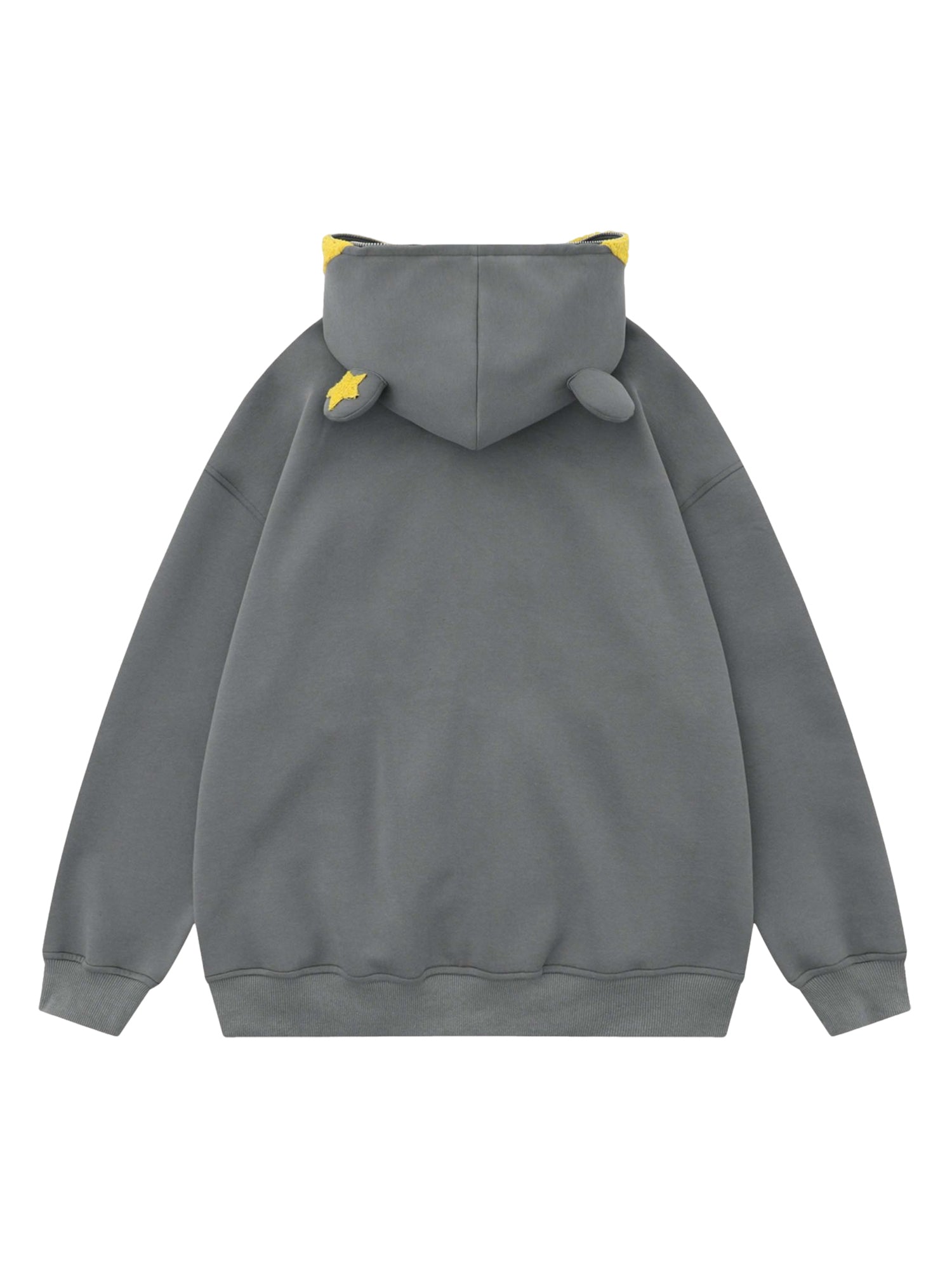 Star Embroidered Hooded Sweatshirt - 1843