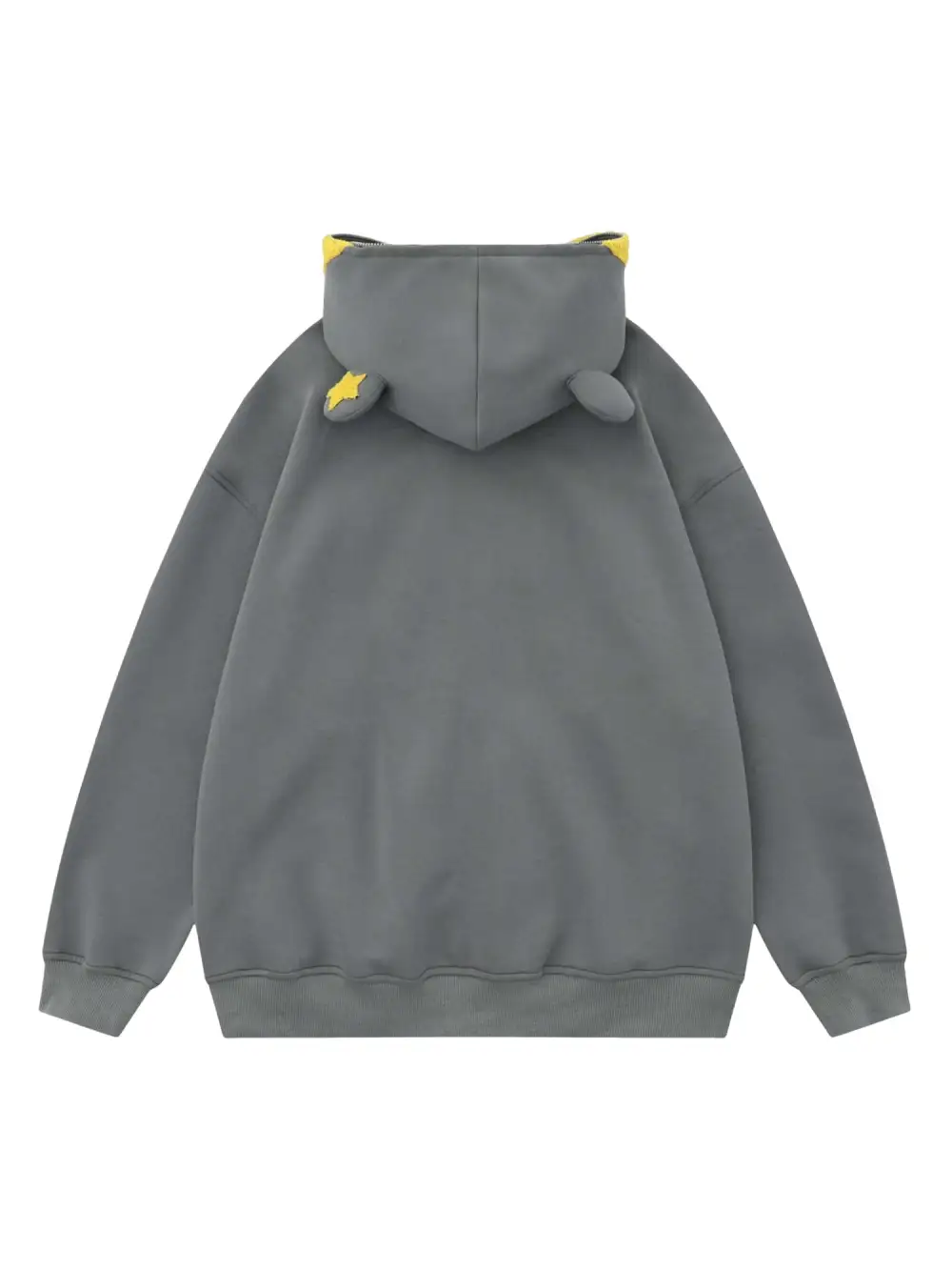 Star Embroidered Hooded Sweatshirt - 1843