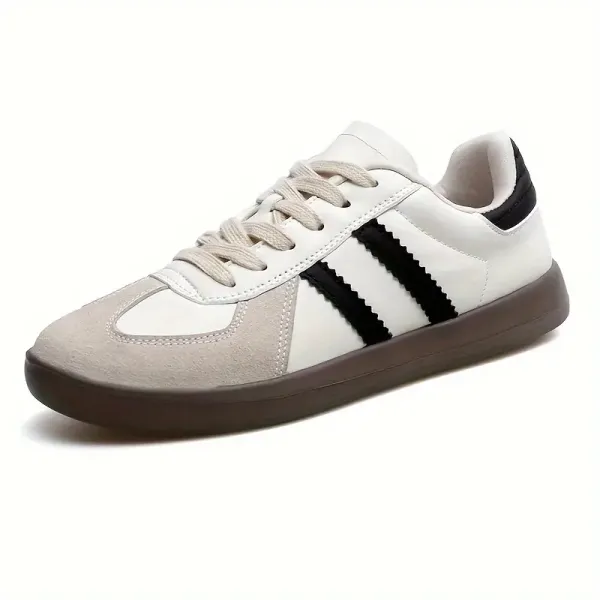 Stylish Women's Casual Sneakers - Ultra-Lightweight, Breathable, Lace-Up Low Tops with Soft, Grip-Enhancing Rubber Sole for Year-Round Comfort and Versatility