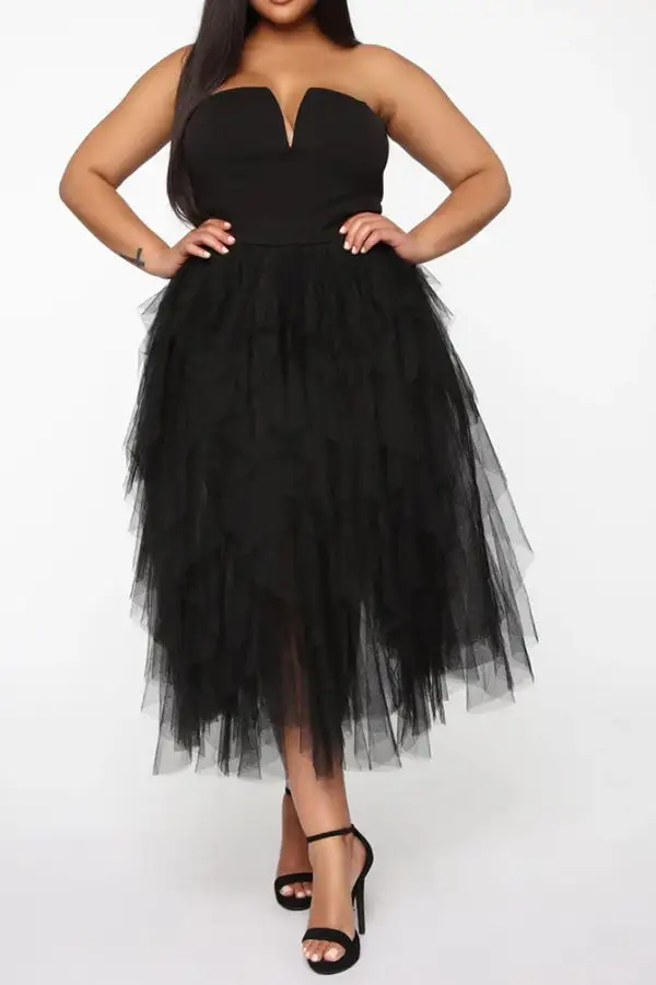  Party Tiered Midi Dress