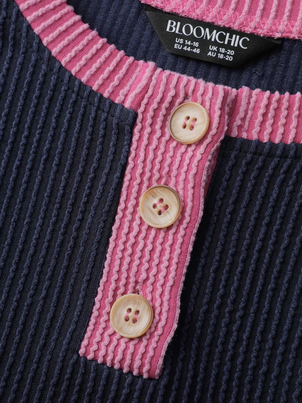 Color Contrast Relaxed Fit Spliced Sweatshirt