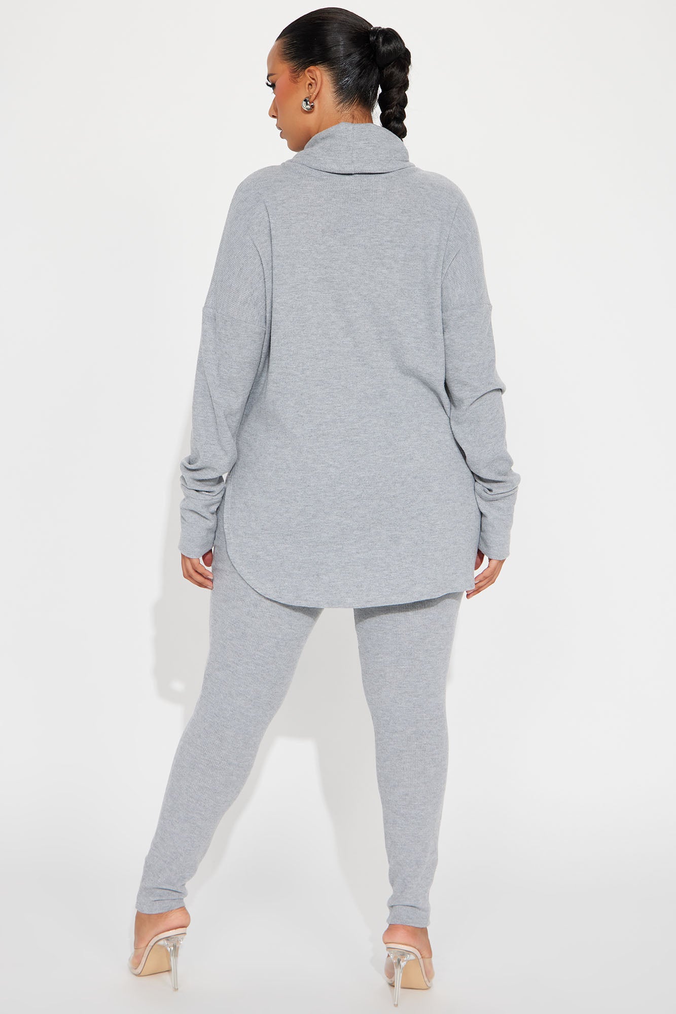 Raegan Legging Set - Heather Grey