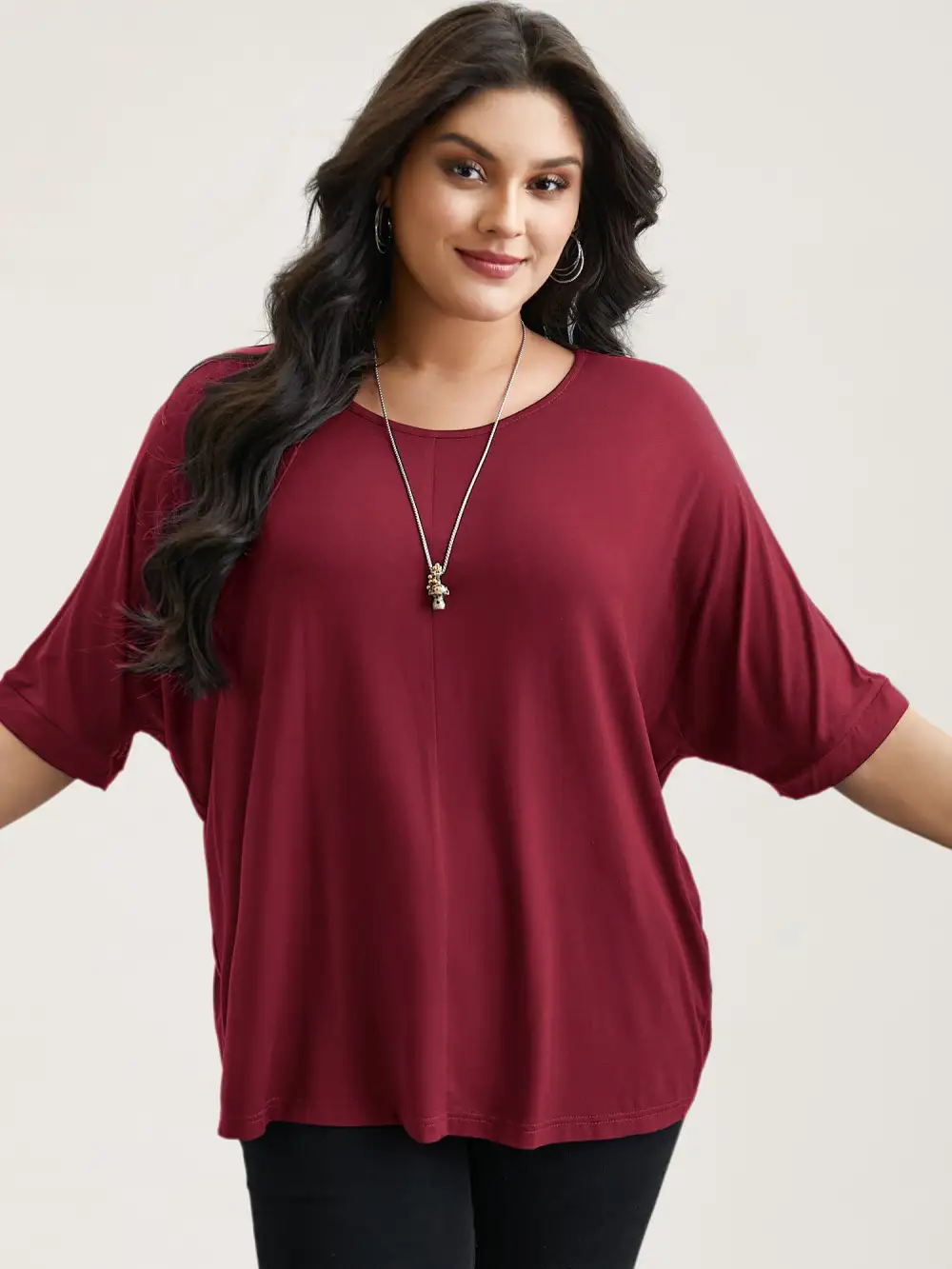 Supersoft Round Neck Plain T-Shirt