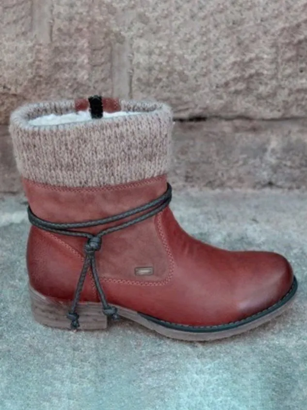 Daily Winter Flat Heel Boots