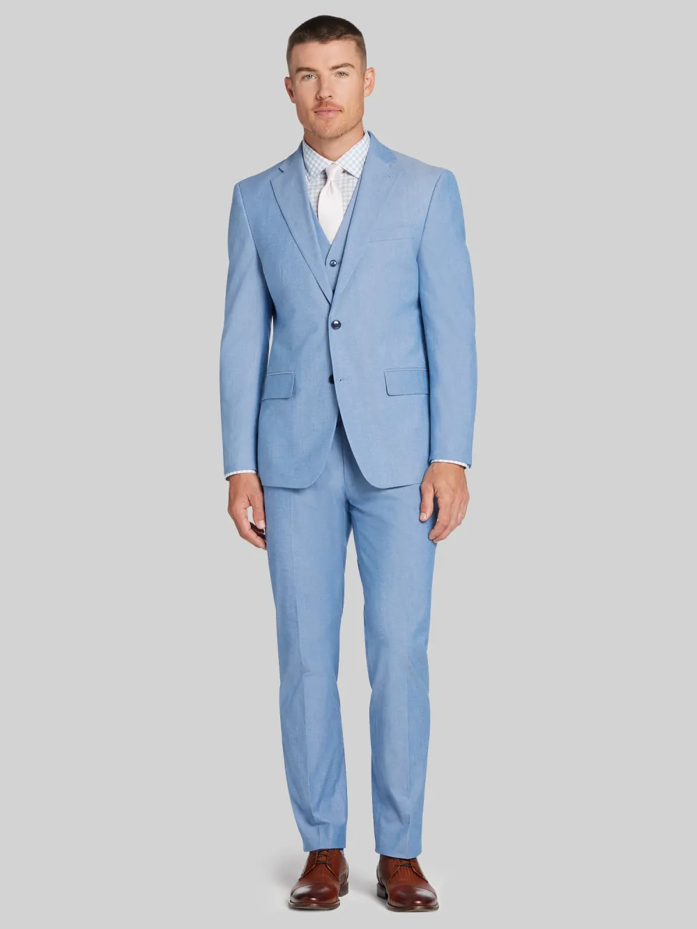 Tommy Hilfiger Modern Fit Cotton Blend Suit Jacket