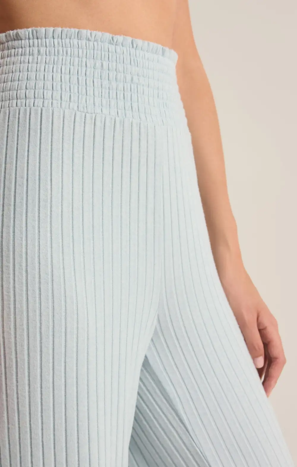 Dawn Smocked Rib Pant