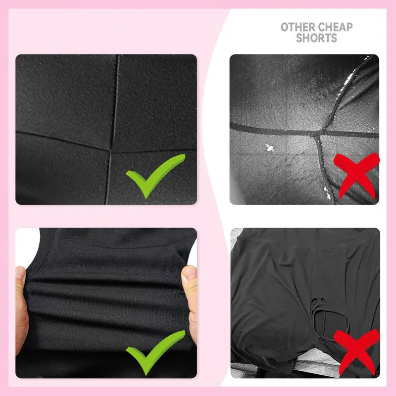 Women's High Waist Biker Shorts with Pockets – Plus Size, 5