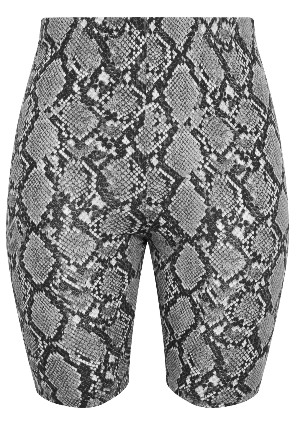 YOURS Curve 2 PACK Black Floral Print Cycling Shorts