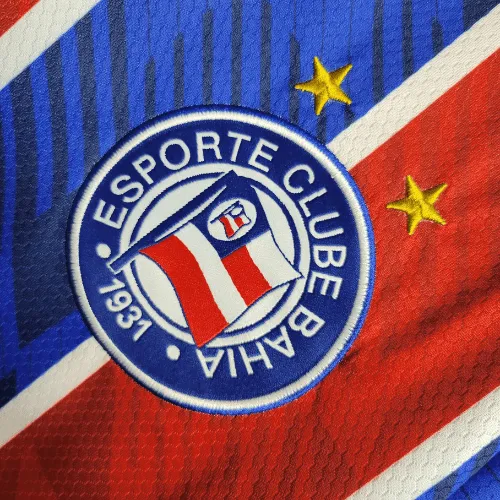 Camisa Bahia Away 23/24 - Azul e Vermelha