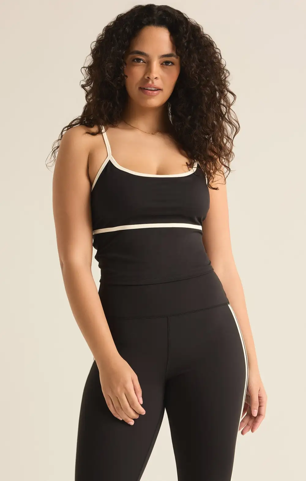 High Contrast Tank Bra