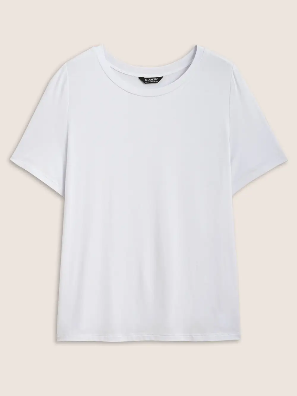 Supersoft Essentials Solid Basic Knit T-shirt