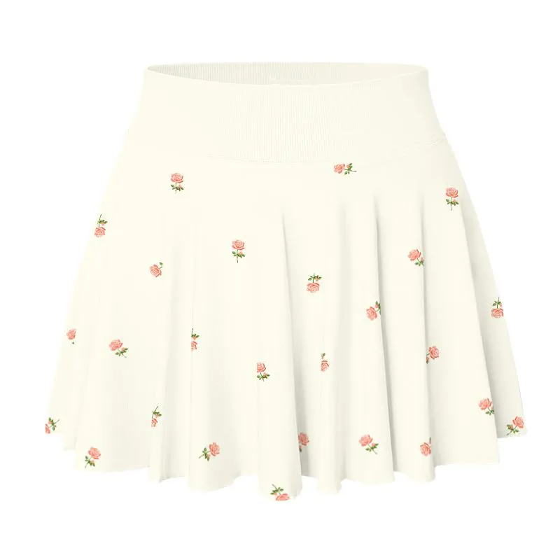 Women's Flowy Basic Stretch Mini Skirt – Casual & Versatile