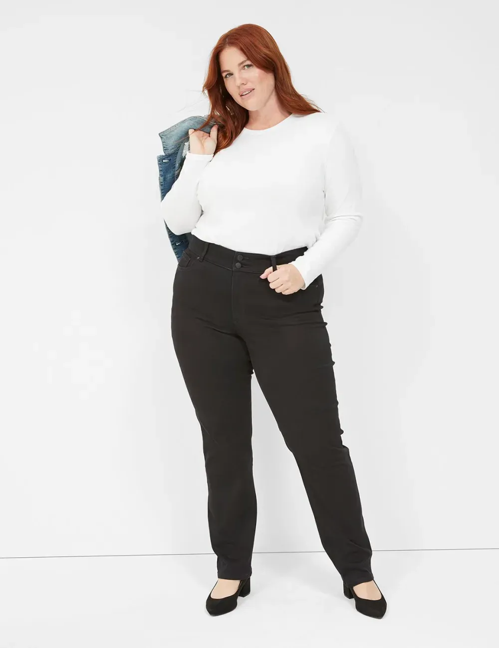 Tighter Tummy High-Rise Straight Jean
