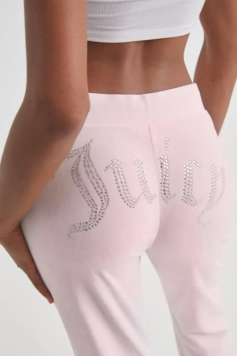 OG Big Bling Velour Track Pants