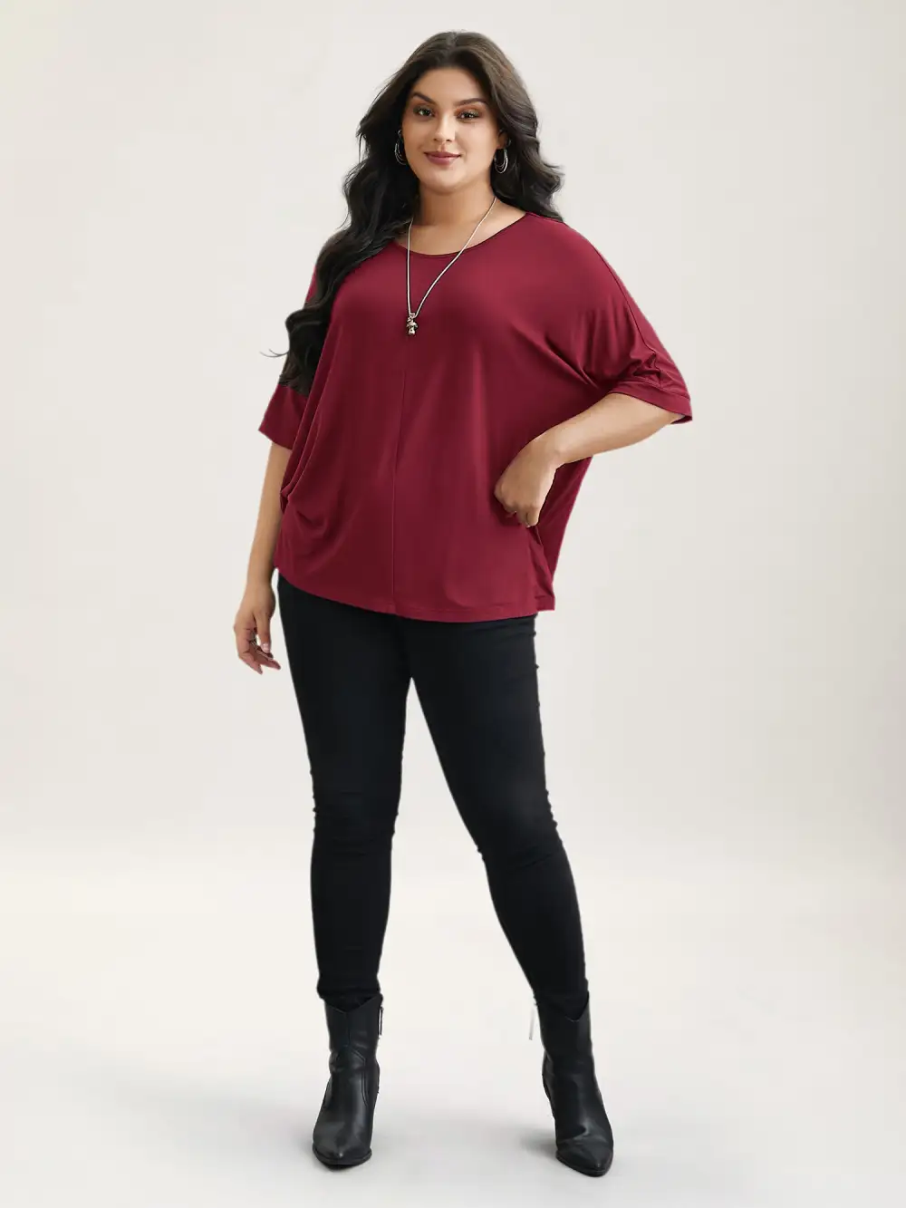 Supersoft Round Neck Plain T-Shirt