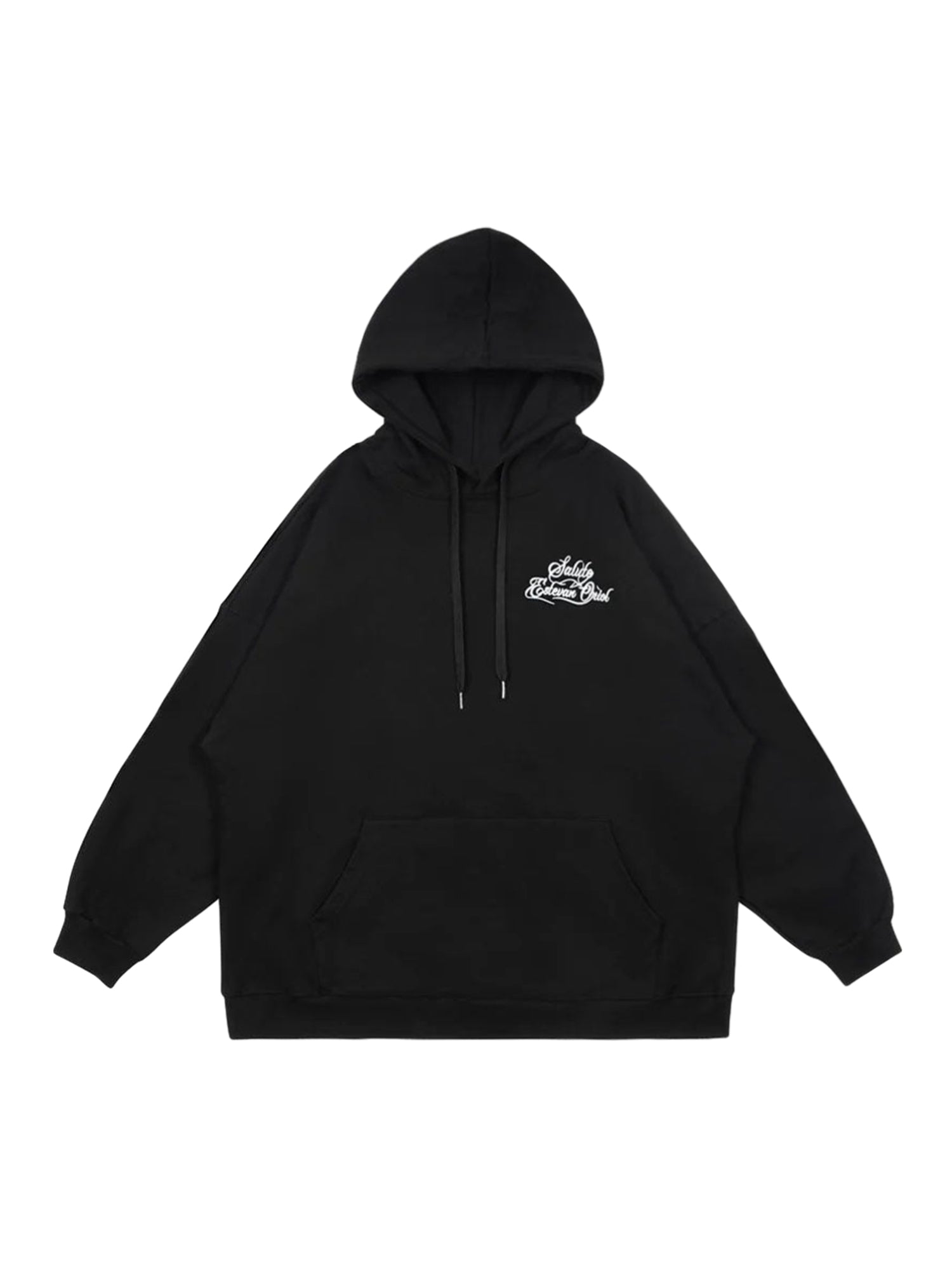 Gesture Print Hoodie -1268