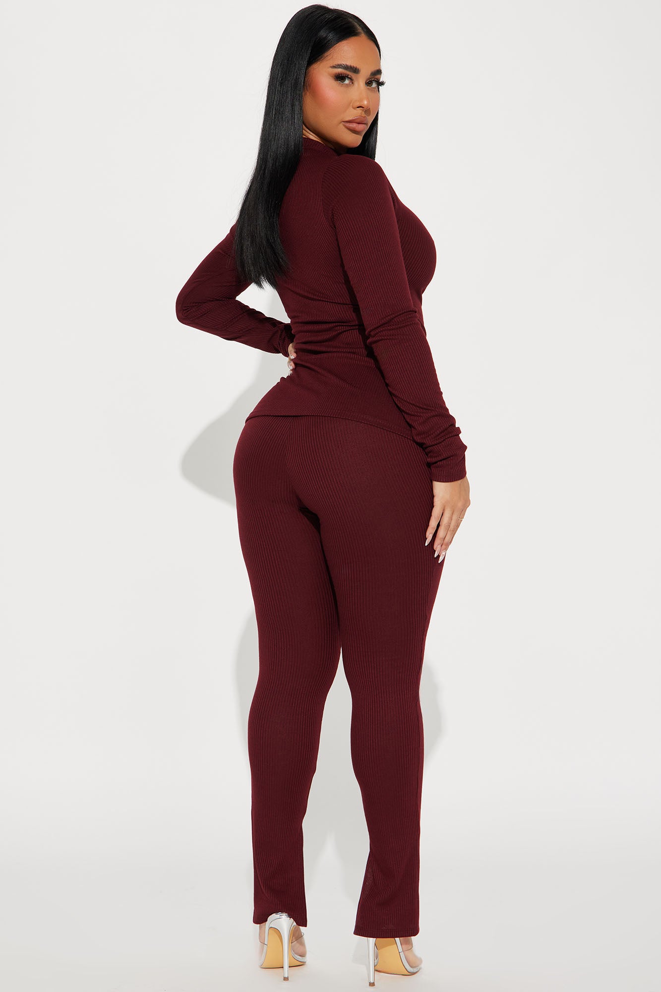 Miranda Legging Set - Burgundy