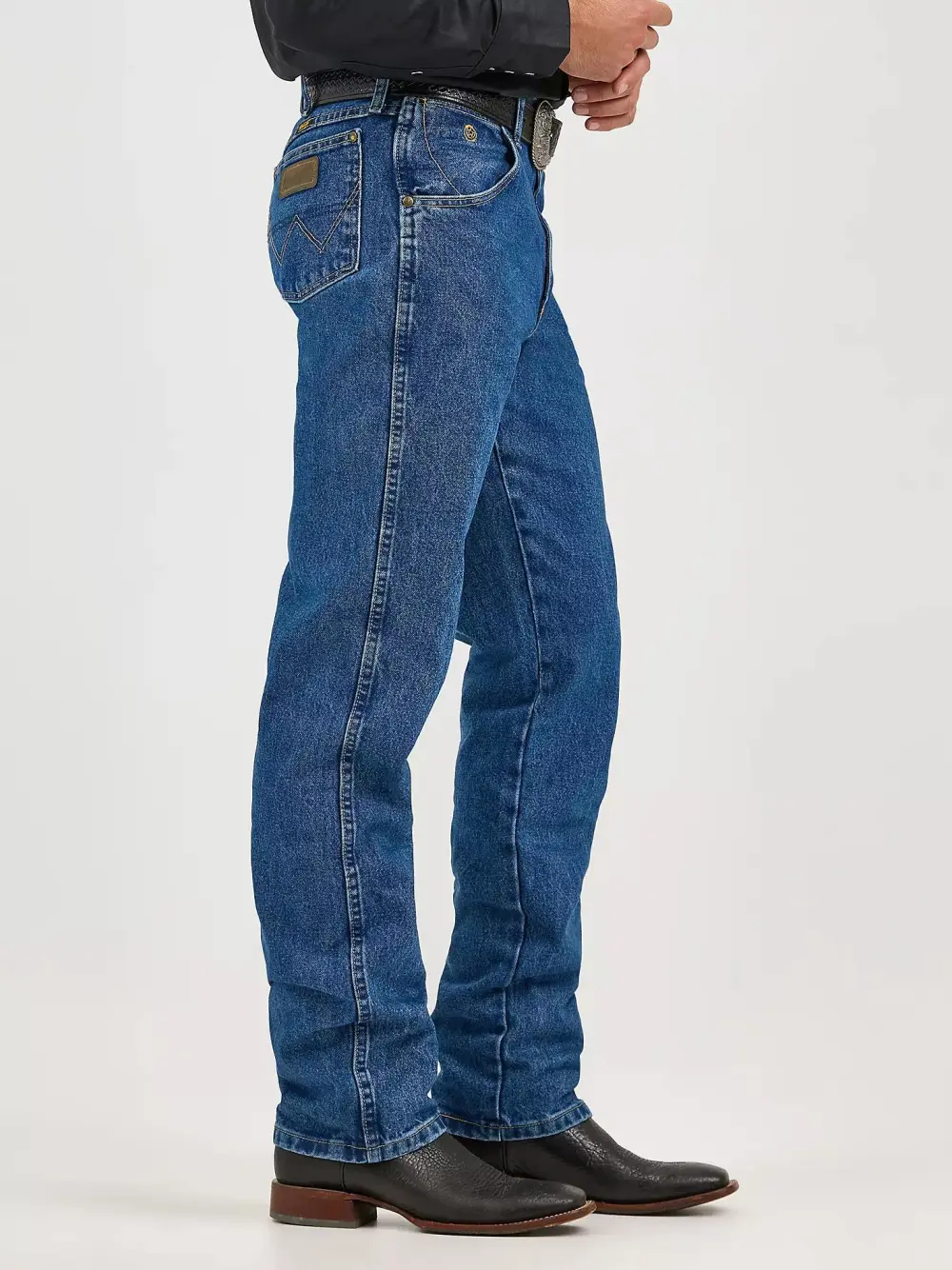 GEORGE STRAIT COWBOY CUT RELAXED FIT JEAN IN HEAVYWEIGHT STONE DENIM