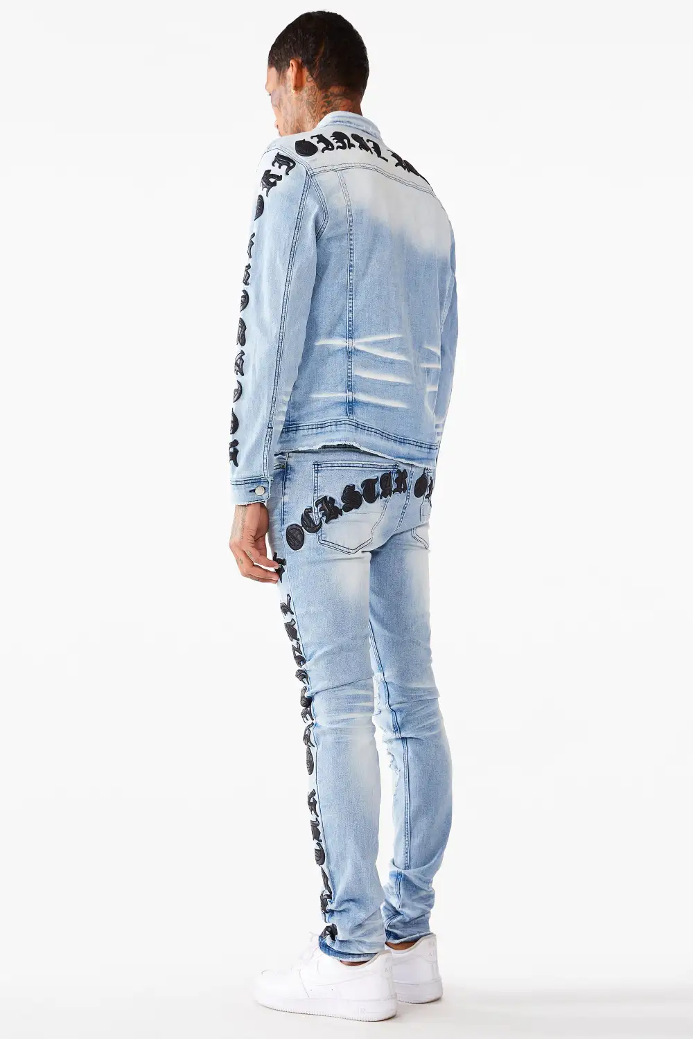 Jones Emroidered Jean- Blue