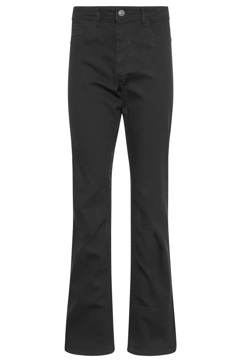LTS Tall Black RAE Stretch Bootcut Jeans