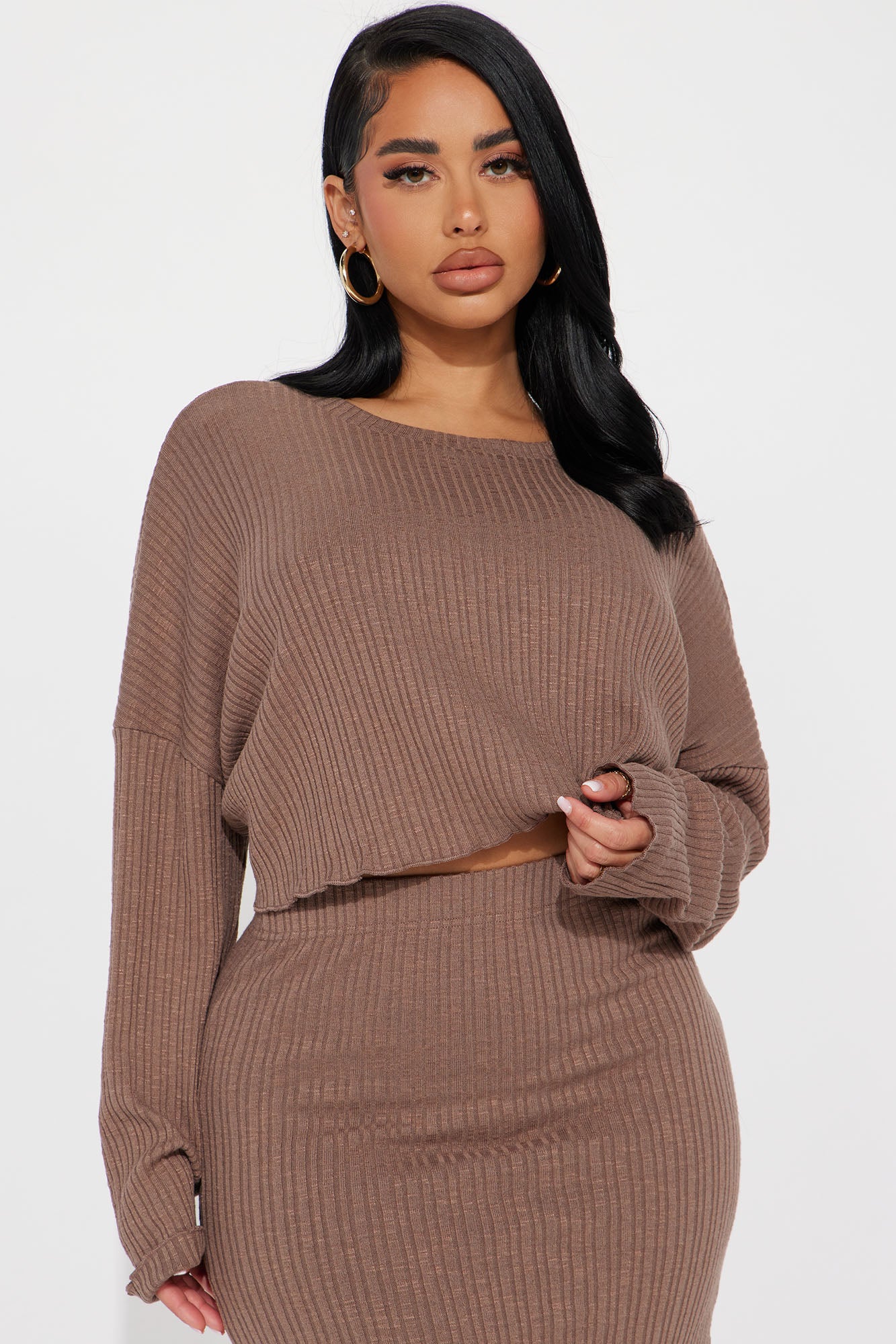 Marianna Skirt Set - Mocha