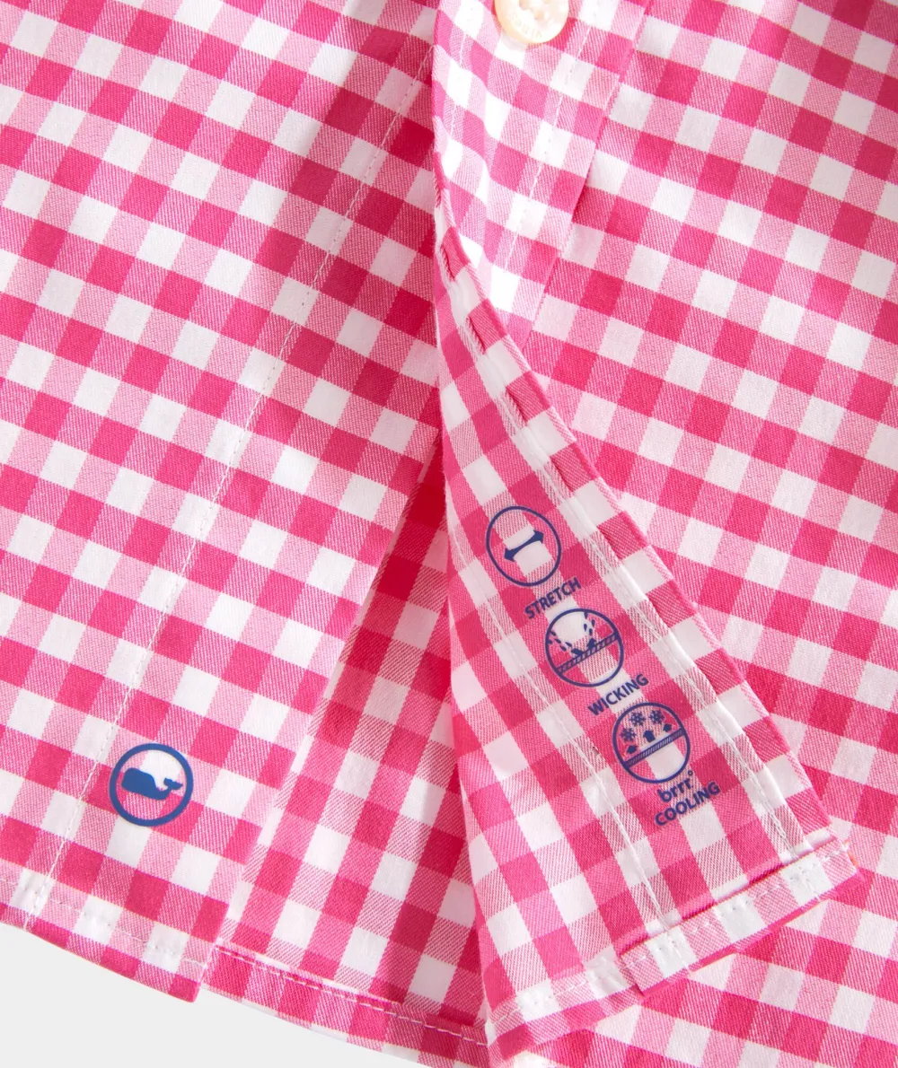 On-The-Go brrr° Gingham Shirt