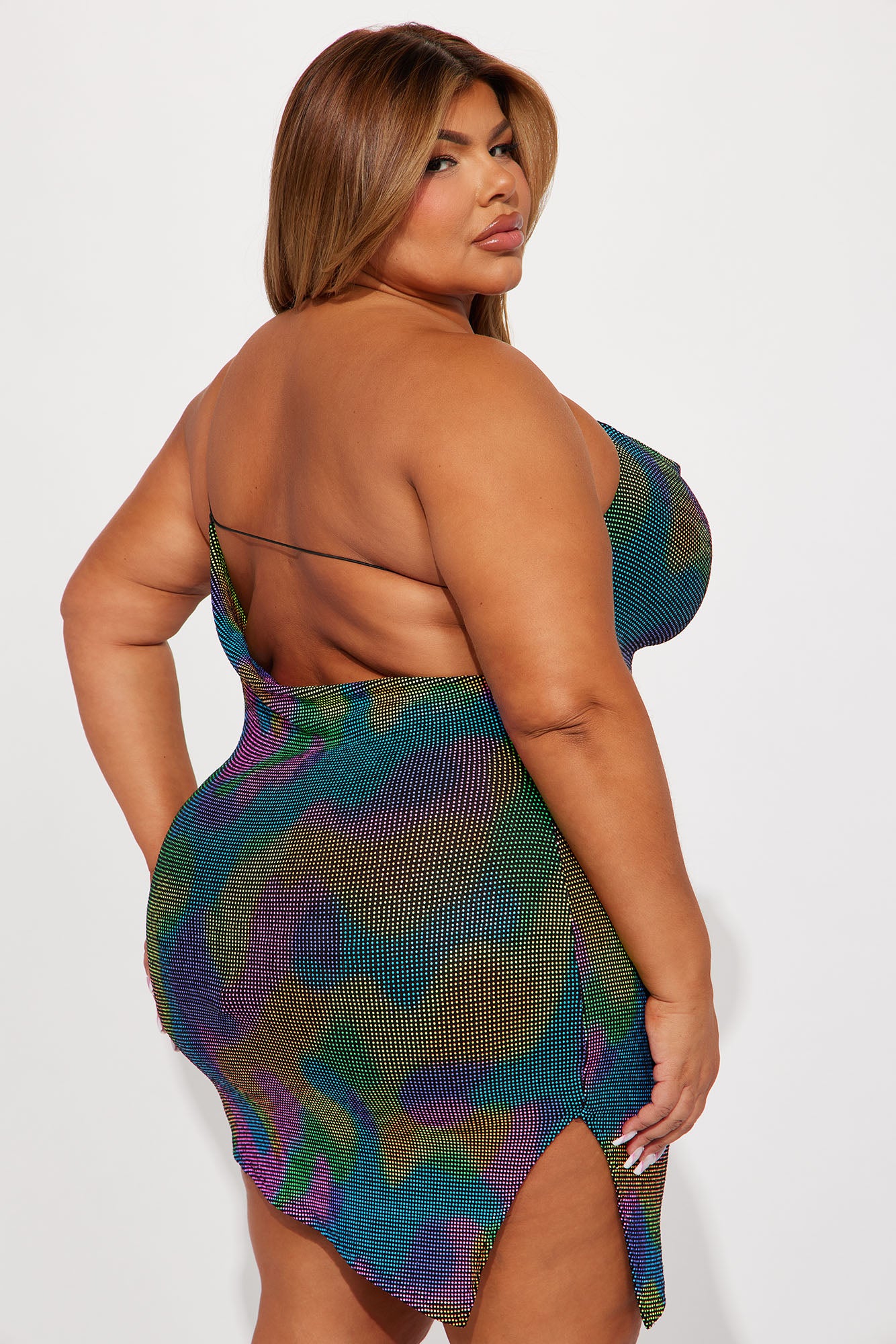 Adriel Mini Dress - Multi Color