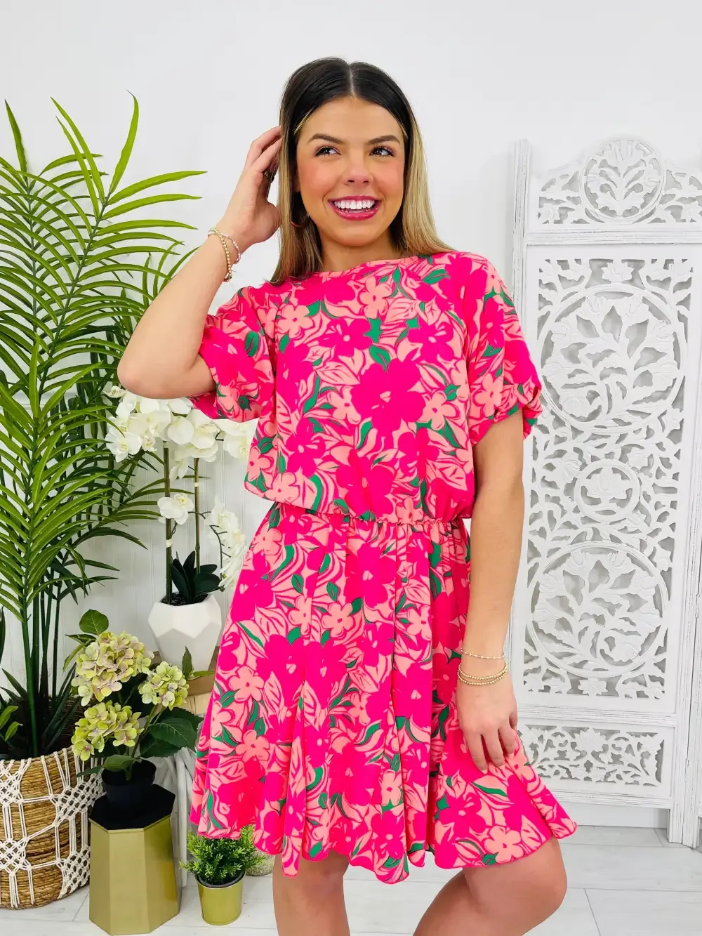 Petal Whirl Dress