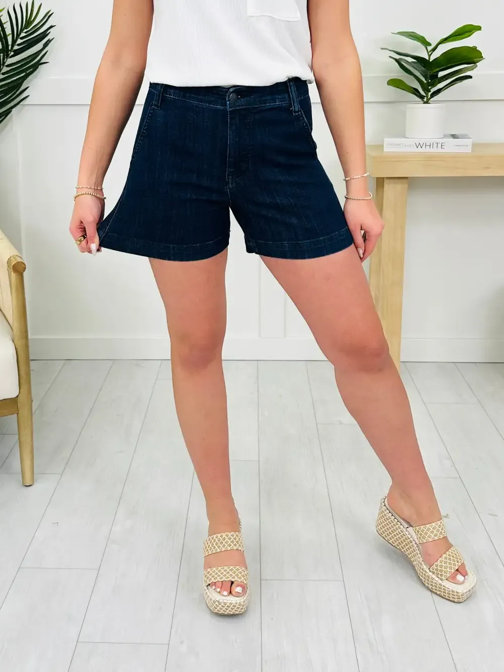 Judy Blue Short and Sweet Trouser Shorts