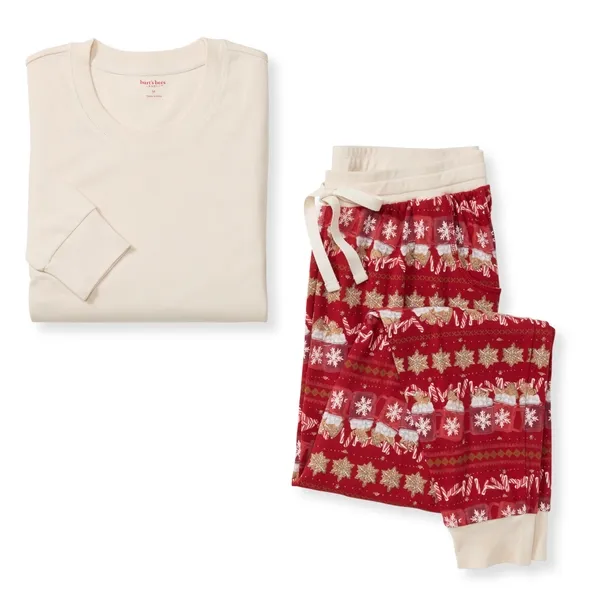 Guide My Sleigh Matching Organic Cotton Pajamas