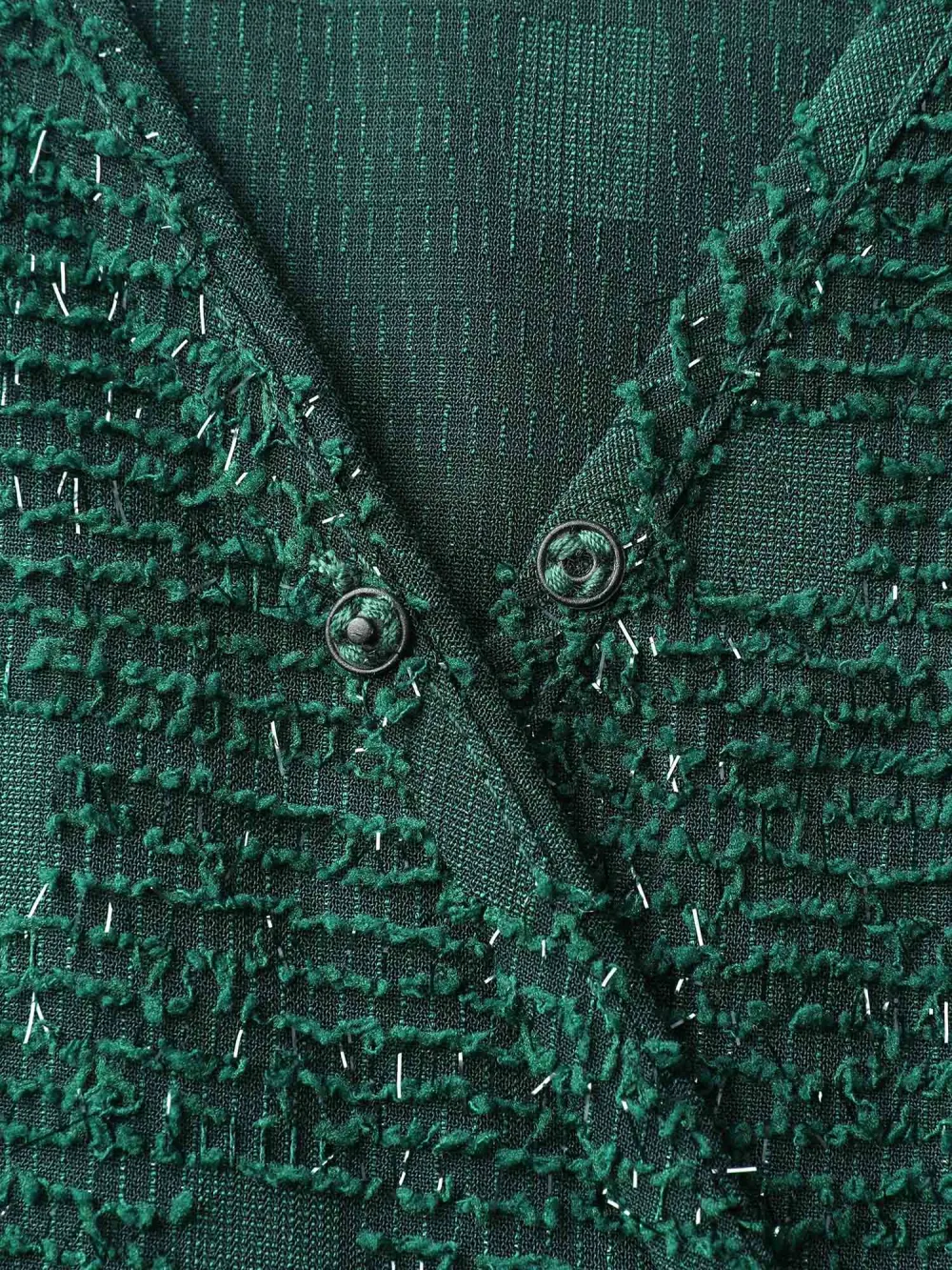 Woven Pleated Waist-Defining Wrap Midi Dress