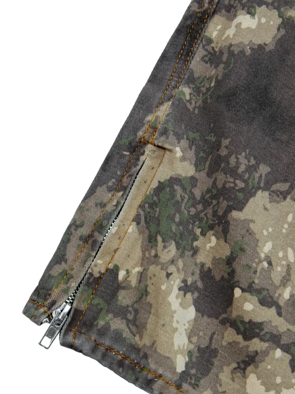 Camo Baggy Wide Leg Pockets Cargo Pants - 2019