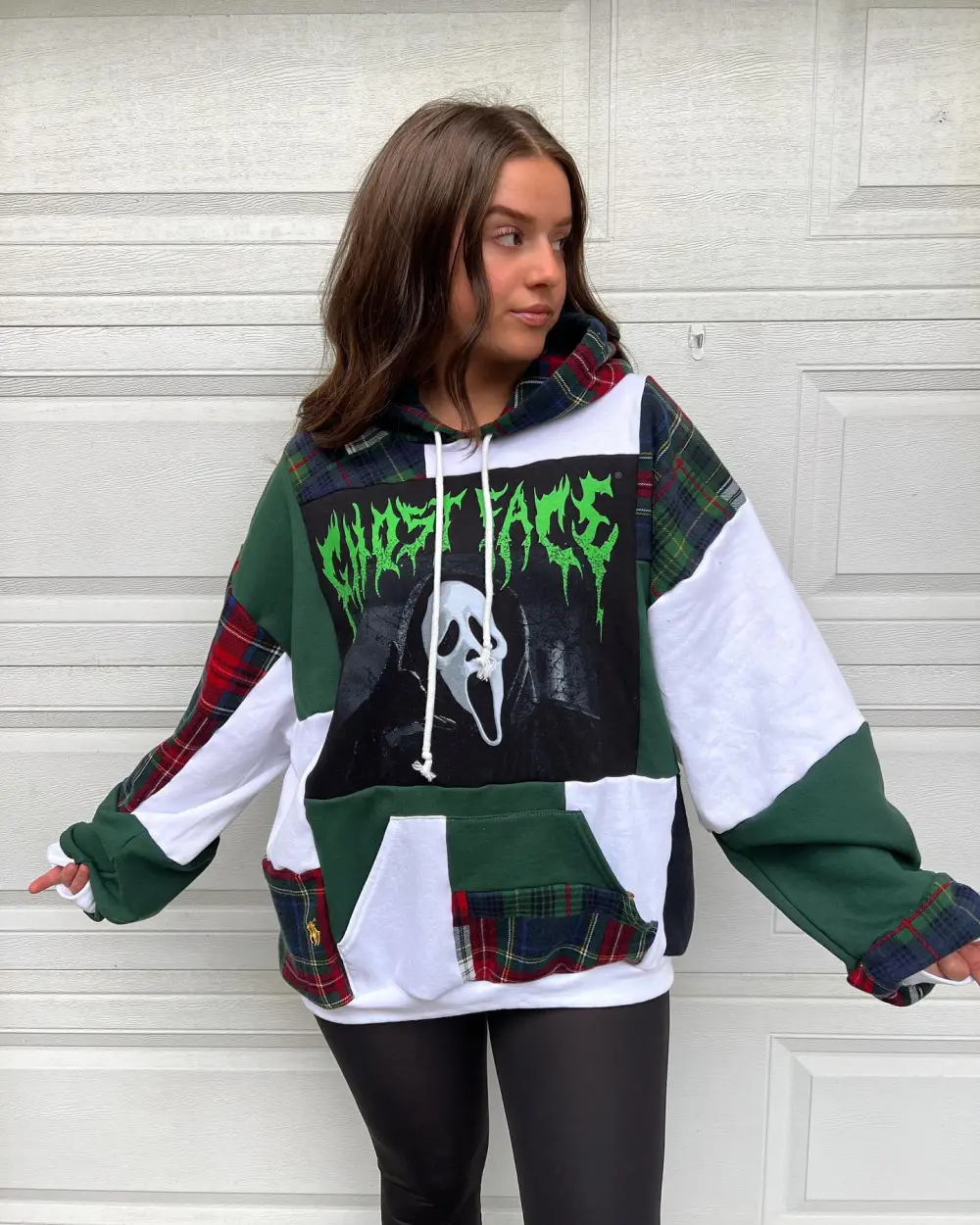 Green hoodie sweatshirts how perfect and cozy piece for your Halloween day