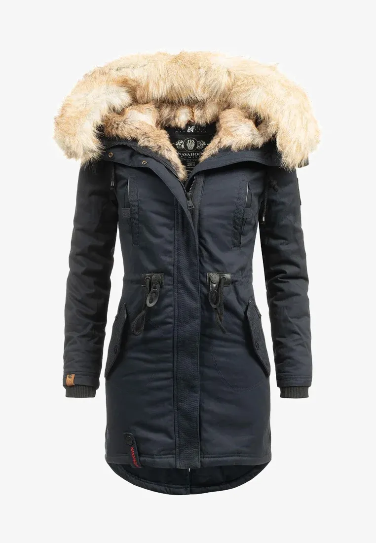 ladies parka coat Pink