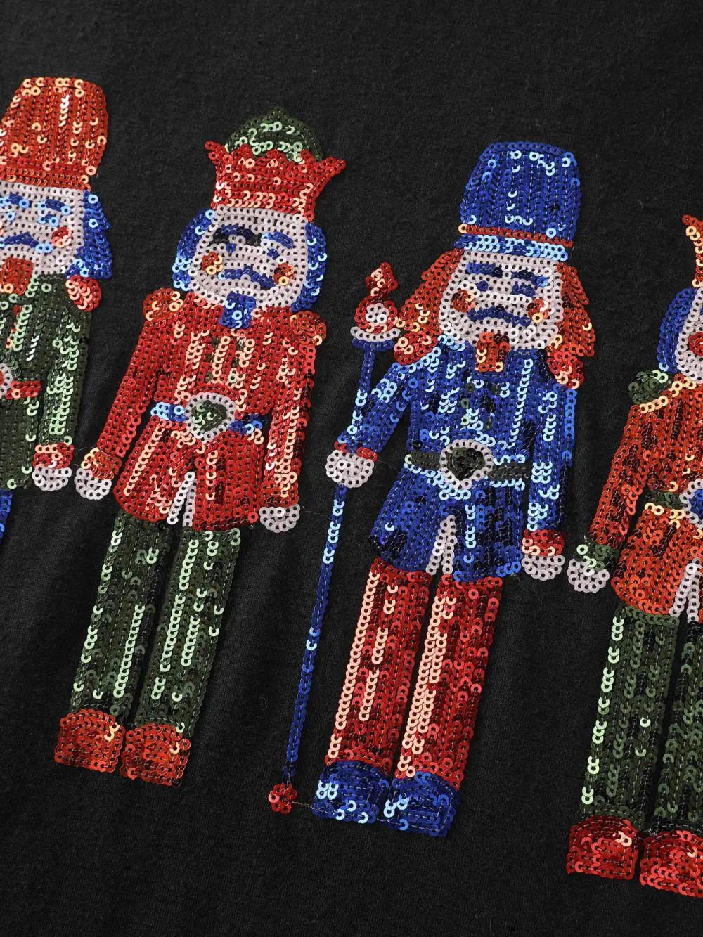 Holiday Nutcracker Supersoft Embroidered T-Shirt