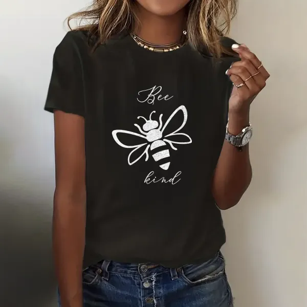 Casual T-Shirt With The Slogan 