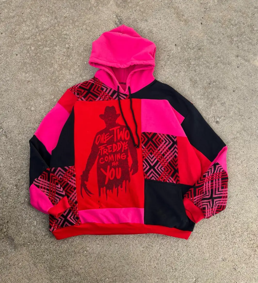 Pink hoodie sweatshirts how perfect and cozy piece for your Halloween day