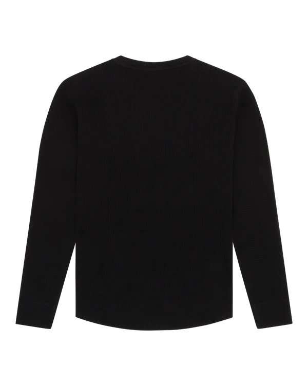 Black Cherub Thermal Long Sleeve Black