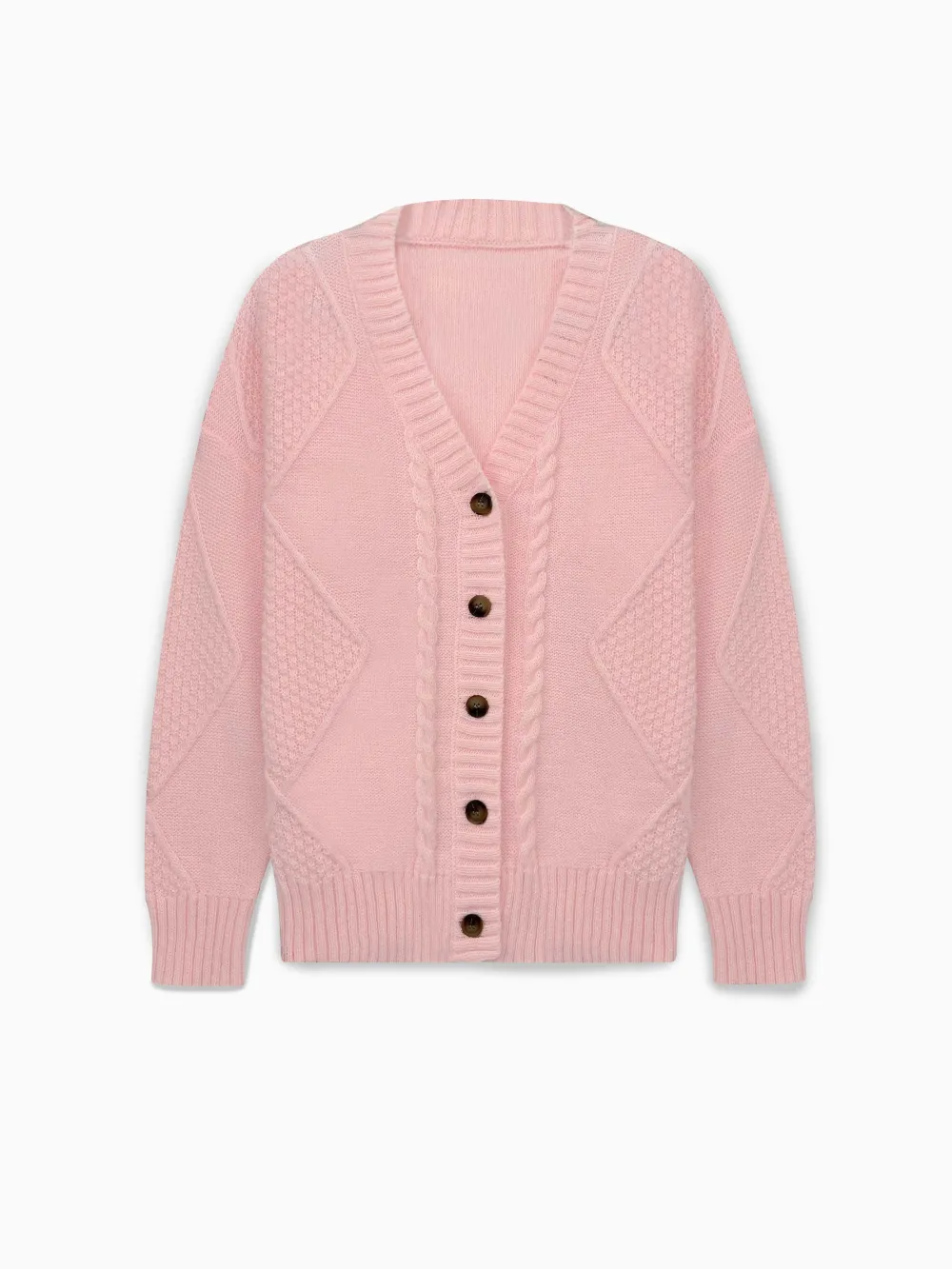 Elegant Fall/Winter V-Neck Knit Cardigan - Warm, Durable & Comfy, Perfect for Casual Styling, Women’s Solid Sweater