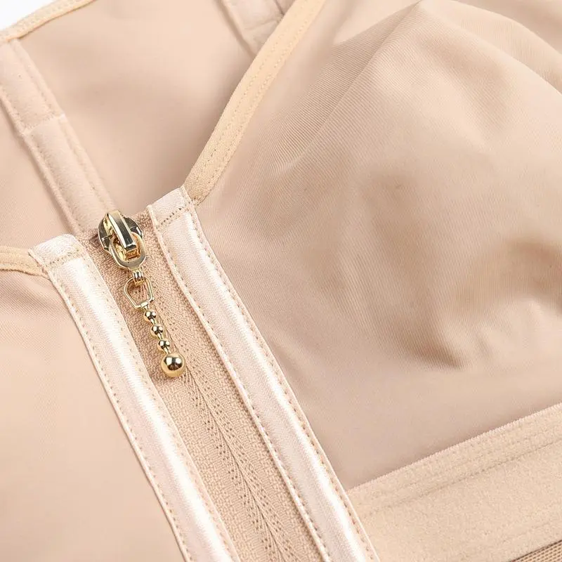 Women's Tummy Control Shapewear with Bra & Adjustable Straps – Waist Slimming Workout Girdle