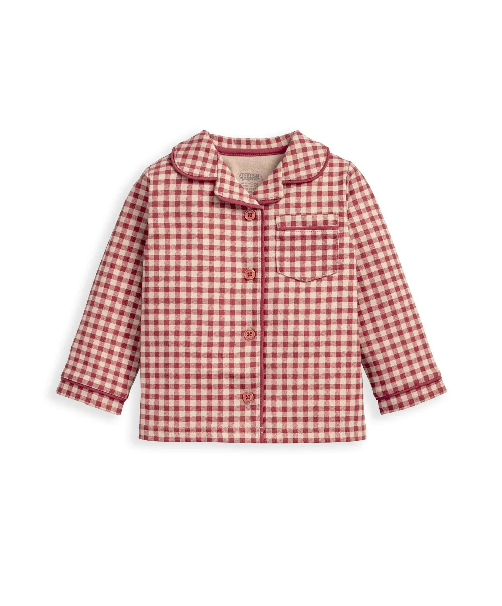 Jersey Check Pyjamas