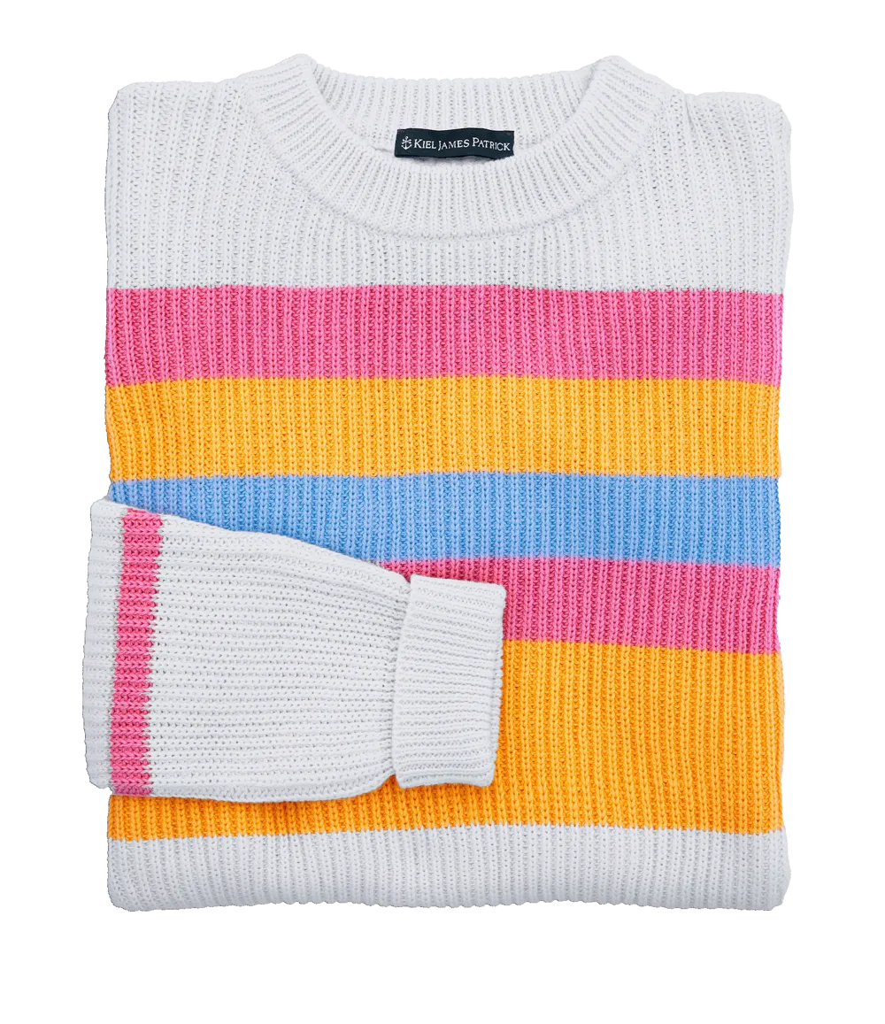 The Sunset Striped Sweater