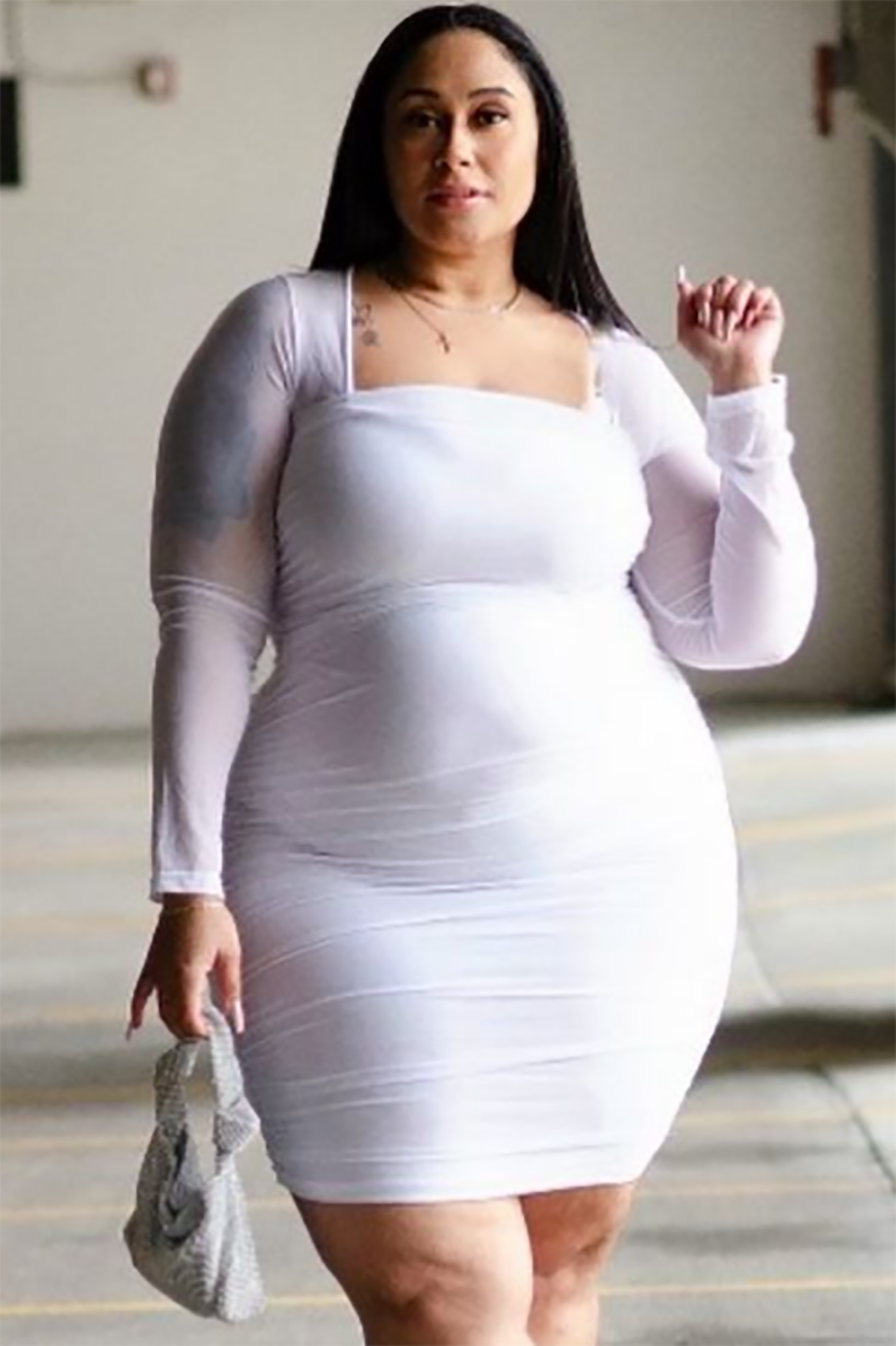 Oh So Fresh Mini Dress - White