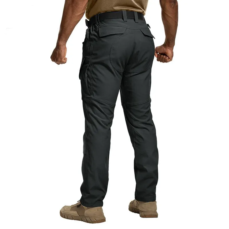 [BestDeals]  Men’s Tactica EDC Cargo Pant Waterproof Elastic Fabric Ripstop Versatile Outdoor