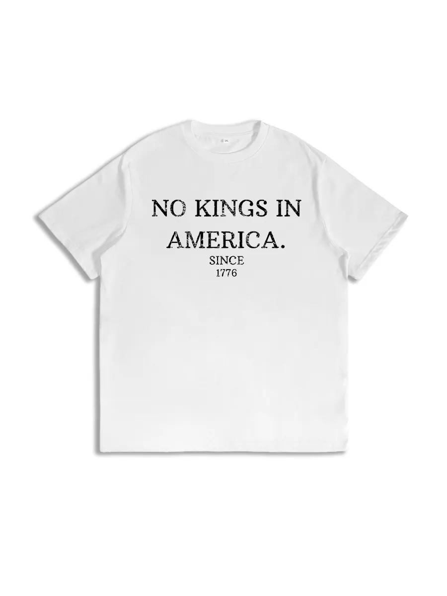 No Kings In America T-Shirts