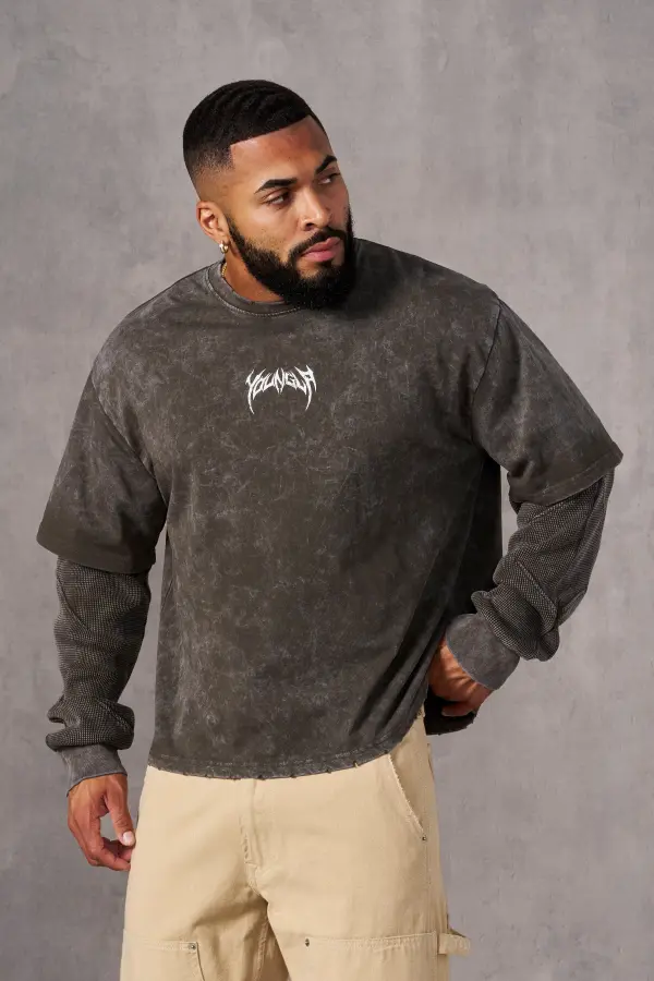 8006 - Shadow Twofer Long Sleeves