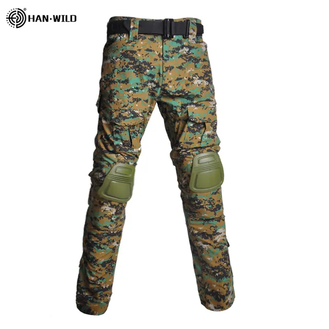 Tactical Camouflage Military Uniform Clothes Suit Men US Army clothes Military Combat Shirt + Cargo Pants Knee Size 8xl