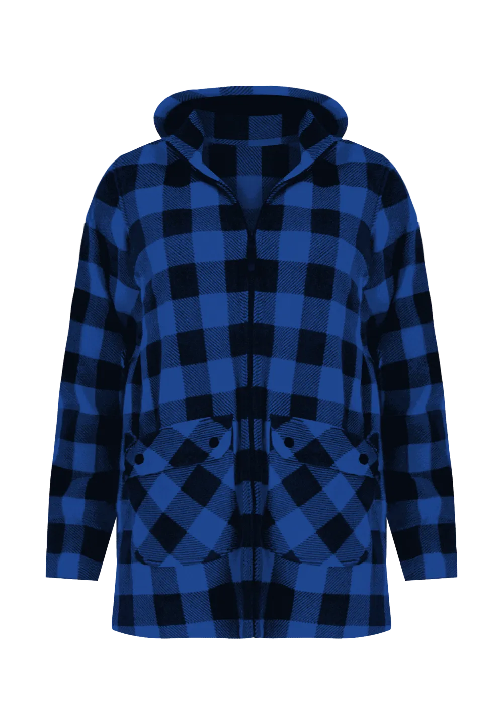 Hooded Fleece Coat