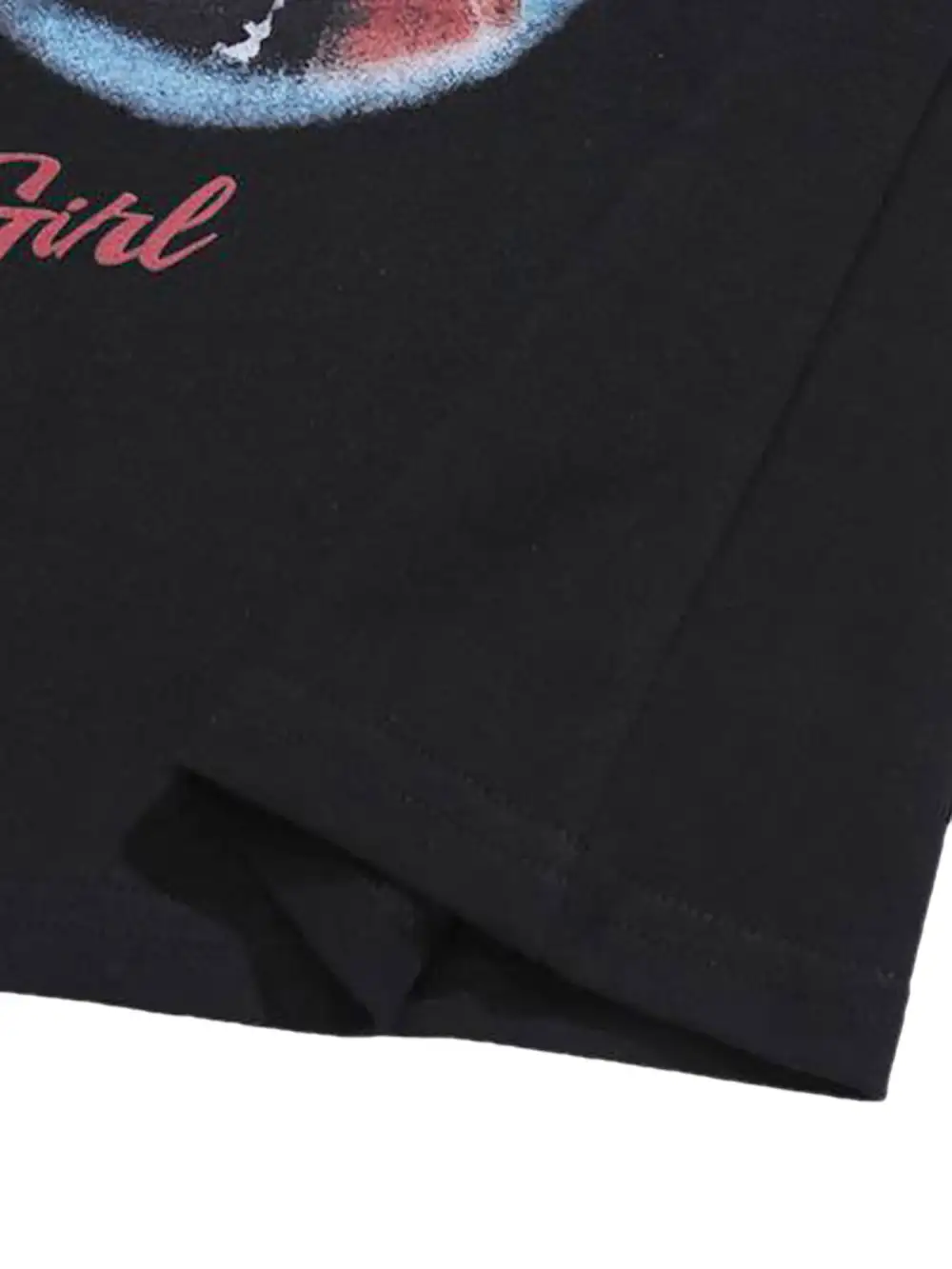 Hiphop Spoof Print Long Sleeve T-shirt - 1675